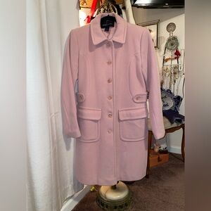 Victoria’s Secret Moda International Pink Wool Coat